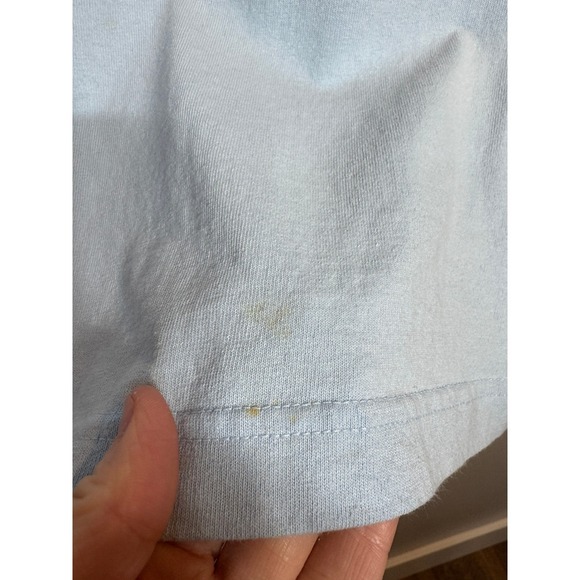 Carhartt Relaxed Fit Heavyweight Graphic T Shirt Blue Short Sleeve Workwear L - Picture 6 of 7